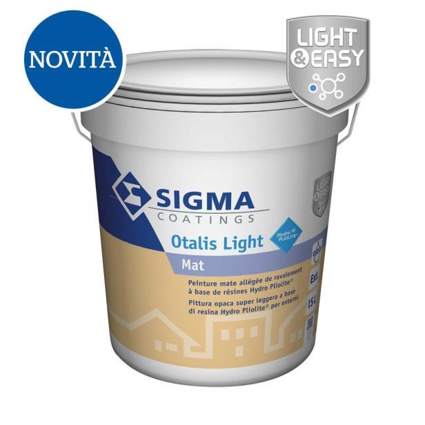 OTALIS LIGHT La pittura super leggera a base di Hydro Pliolite Pittura ad alte prestazioni per esterni con speciale legante a base di Hydro Pliolite che ne consente l applicazione diretta su supporti