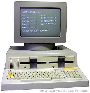 Computer) Era basato sull Intel 8088, un processore a 16 bit con una interfaccia sul