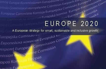 EUROPA 2020 LE INIZIATIVE FARO La Commissione Europea propone ai paesi membri 7 INIZIATIVE FARO (Flagship Initiatives) Digital Agenda Innovation