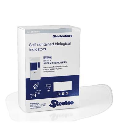 Sterilizzazione Una gamma completa di indicatori chimici, biologici e nastri, per sterilizzatori a vapore e bassa temperatura