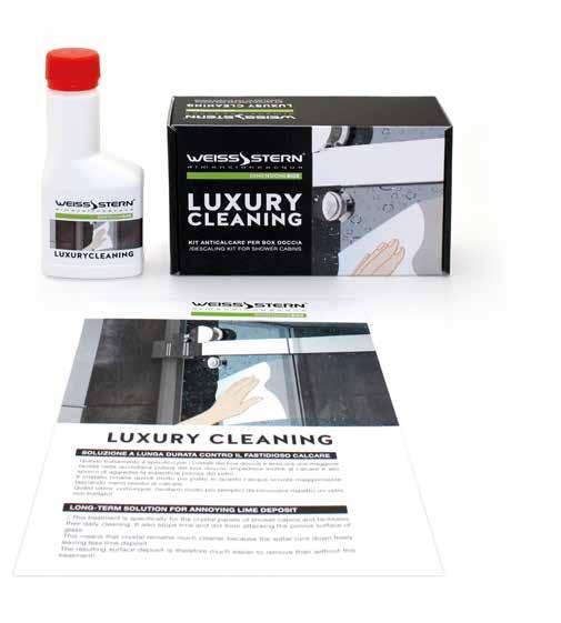 Weiss-Stern Dimensione Box Weiss-Stern Luxury cleaning Luxury cleaning Trattamento Luxury cleaning Luxury cleaning treatment Trattamento Luxury cleaning Luxury cleaning treatment Caratteristiche /