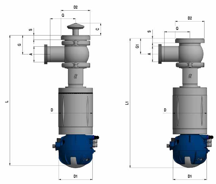 BBZO-BBZOG DIMENSIONI mm DIMENSIONS mm BBZO BBZOG S/S DIN 11850-2 F/F DIN M/G DIN S/S (altre dimensioni / other dimension) DN A C D D1 D2 G G1 L L1 Q S Z Z A 40 41x1.