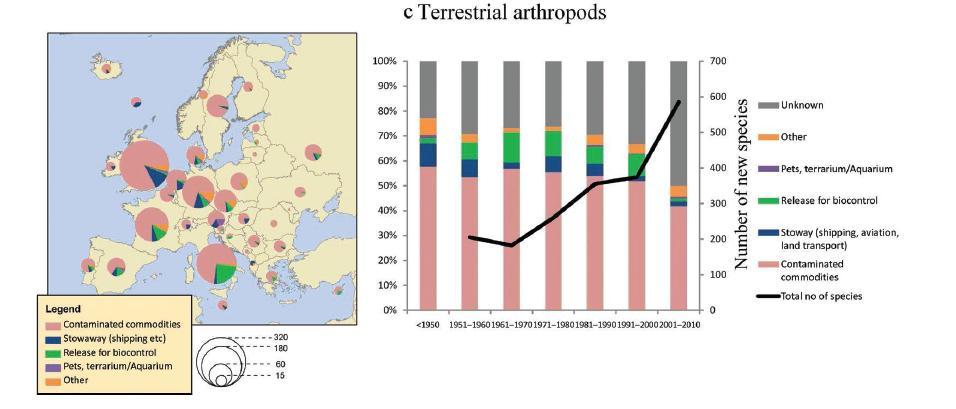 Identificare i vettori prioritari (5) Essl, F., Bacher, S.,... (2015).