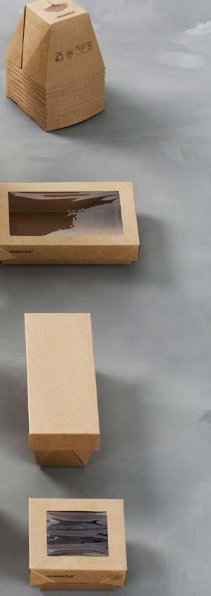 AKE AWAY BIO La gamma modulare Viking soddisfa la forte domanda del mercato di scatole di cartone di alta qualità e facile utilizzo.