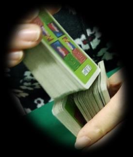 Lanciare la o le carte significa lasciarle dalla mano prima di averle appoggiate sul tavolo Aggiungere una o più carte ad un gioco esistente; nel caso in cui un