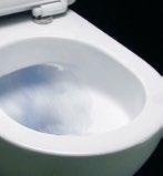 Grazie alle superfici lisce e completamente a vista, i wc goclean sono molto più semplici da pulire