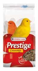 PESCI E UCCELLI PRESTIGE CANARINI miscela di semi indicata per tutti i tipi e le razze di canarini, senza conservanti, 1 kg 2,09 2,79 al kg