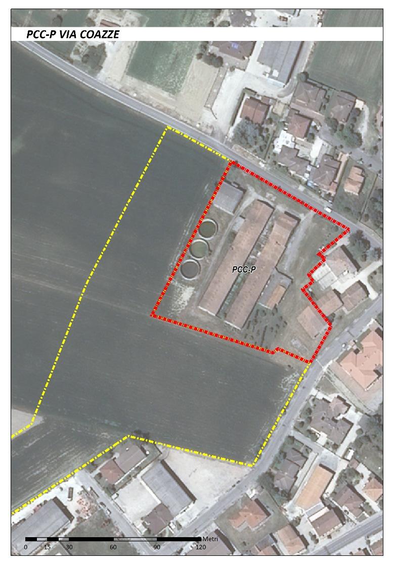 Si trova a contatto con un ambito residenziale consolidato e con l Ambito di Trasformazione, anch esso a destinazione produttiva, ATp-10. 10.