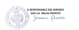 Parere di regolarità tecnica attestante la regolarità e la correttezza dell azione amministrativa Art. 147 bis Decreto Legislativo 18 agosto 2000 n.267 e successive modifiche. Si esprime parere F.