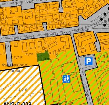 Foglio 102 del Comune di Copparo, da "AUC2 - sub-ambito consolidato di centralità urbana" ad "AUC5 - sub-ambito verde