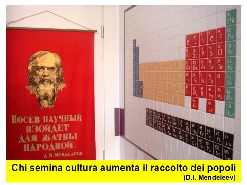 Invece, nel caso straordinario di Mendeleev, la previsione dell esistenza di nuovi elementi è emersa senza l ausilio di alcun algoritmo matematico.