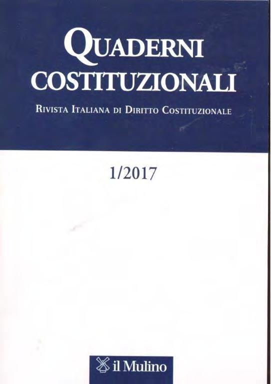 QUADERNI COSTITUZIONALI