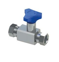 Rubinetti esclusore in linea protezione manometro SOV Pressure gauge in-line shut-off valves Olio idraulico ISO 6743/4 Mineral oil DIN 554 50 (.97) 0 SPT /4 4 60 (.36) 6 (0.