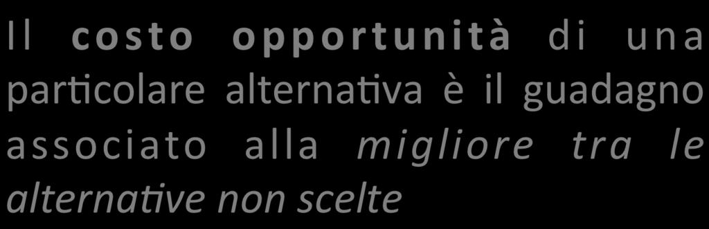 alterna-va è il guadagno