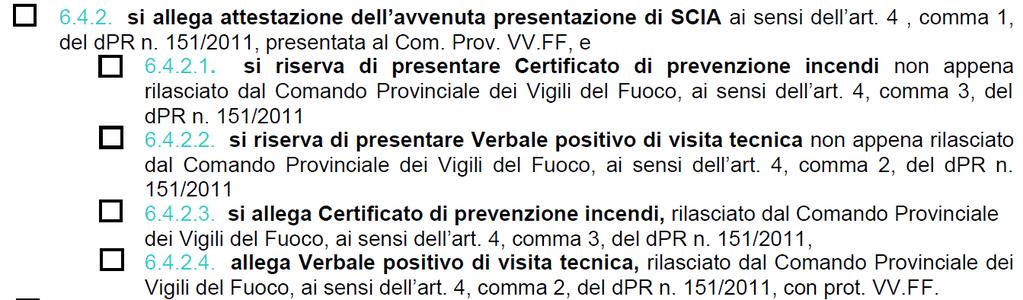 5. E stato riformulato il punto 7.2.2 (dichiarazioni e documentazioni relative alla prestazione energetica dell edificio): 6.