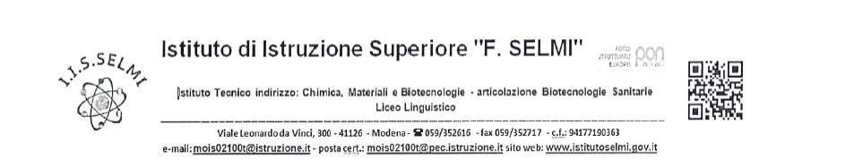 PROGRAMMAZIONE MODULARE DI SCIENZE