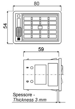 Tipo Type 67377 dx rh 67387 sx lh materiale disponibile a stock material available on stock materiale non disponibile a stock material not available