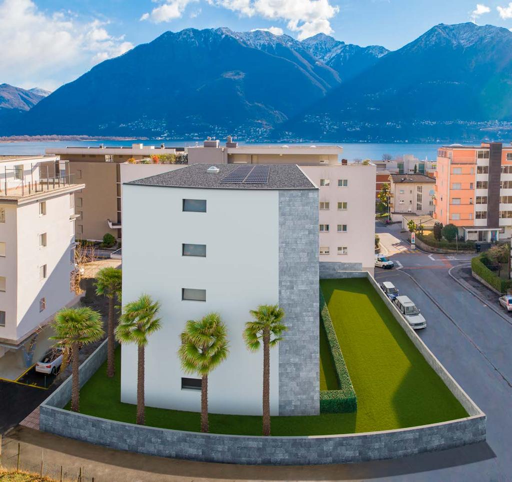 Il progetto RESIDENZA VERBANO La Residenza Verbano si sviluppa su 5 piani e comprende appartamenti da 2,5, 3,5 e 4,5. I 4.