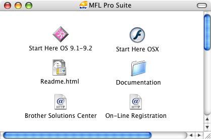 CD-ROM in dotazione MFL-Pro Suite 1 CD-ROM in dotazione MFL-Pro Suite Installa MFL-Pro Suite Consente di installare il software MFL-Pro Suite e i driver multifunzione.