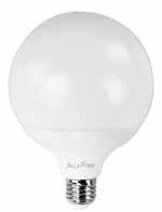 Globo LED G120 20W 2000lm 940016 AP20GCL 5-10 pz. 12,00 940017 AP20GNL 5-10 pz. 12,00 940018 AP20GFL 5-10 pz.