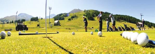 Circolo Golf Sestrieres Con le sue 18 buche PAR 65, riunisce in sé il fascino del luogo esclusivo ed il comfort della modernità rivolti a tutta la famiglia.