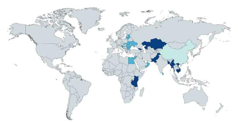 38 Mercati di Frontiera Belt and Road Initiative La BRI initiative include numerosi Mercati di Frontiera, sia come membri core che non.