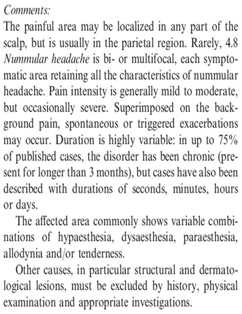 4.7 CEFALEA TRAFITTIVA PRIMARIA Terapia Non sempre necessaria (EFNS Guidelines, 2011) Se gli attacchi sono frequenti e se il dolore è di forte intensità: INDOMETACINA 25-50 mg 2 volte al dì