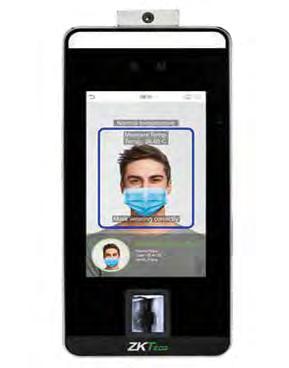 V5L-TD sistema di misurazione Sistema di misurazione della temperatura corporea e riconoscimento facciale a luce visibile.