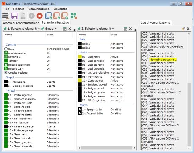 » Nell archivio clienti sono memorizzati tutti i dati del cliente dell installatore, i suoi riferimenti e i suoi da ti.