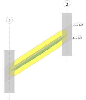 " Caratteristiche dei materiali Acciaio: B450 C Fyk 450000 Calcestruzzo: C25/30 Rck 30000 Elenco delle sezioni N Descrizione Tipo Base Altezza Copriferro sup. Copriferro inf. 1 Soletta 12x150 Pieno 1.