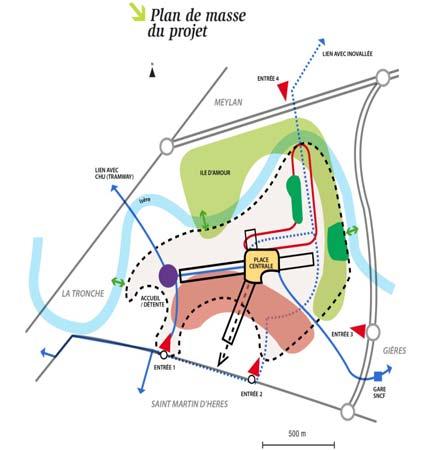 PRESQU'ÎLE GRENOBLE: UN PROGETTO URBANO In questo contesto, i partner GIANT, insieme con le autorità regionali e nazionali, hanno lanciato una