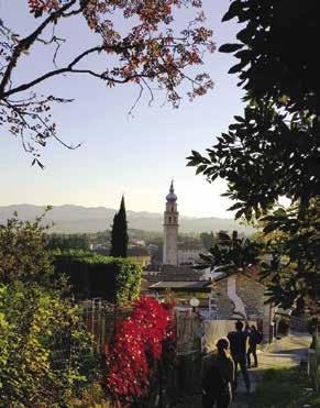 It is just 10 metres past the square, up the hill towards Pianezze.