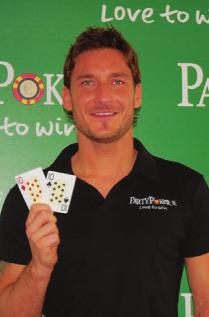 PARTY POKER Francesco Totti