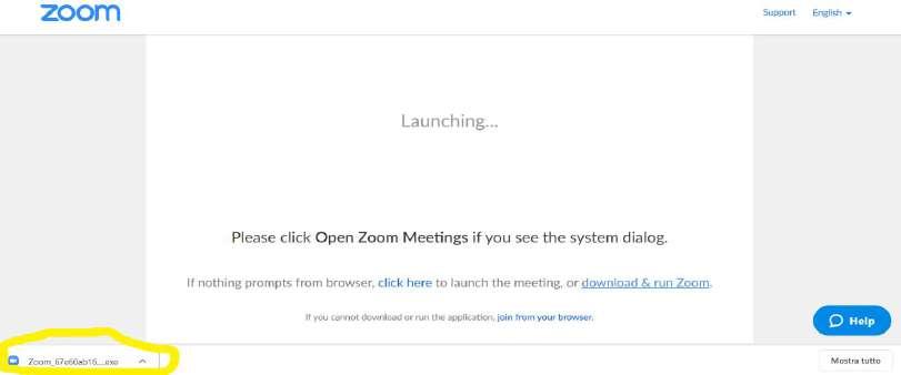 Se ha già scaricato l applicazione ZOOM sul proprio computer Il webinar si attiverà automaticamente.