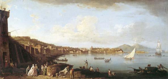 Figura 13. Claude-Joseph Vernet, Napoli da Mergellina, 1746, olio su tela. Alhwick, Coll. Duca di Northumberland (da De Seta 1997).