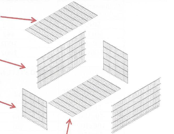 ALLEGATO A descrizione del gabbione e dei componenti Le gabbie Ledro Steel Ecobox hanno una forma di parallelepipedo oppure forma cubica. I gabbioni sono composti da: vedi figura nr.