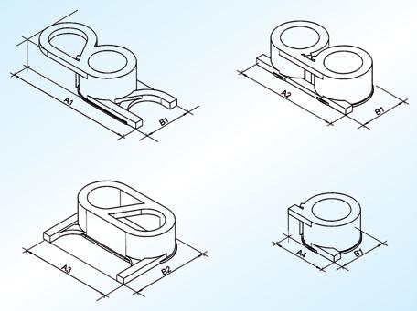 ALL RIGHTS RESERVED LARGHEZZA UTILE NASTRO NET BELT WIDTH A A A3 A4 B B DIMENSIONI mm - DIMENSIONS mm 350 400 450 500 600 5740 4470 40 540 340 360 6540 5080 4800 840 640 4060 7330 5690 5400 350 950