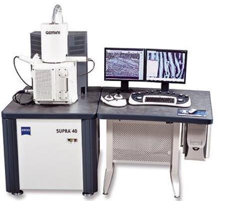 In questa trattazione un FESEM Zeiss Gemini Supra 40 (Figura 44) e un SEM Zeiss Leo 1450 sono stati utilizzati per indagare in modo più approfondito l evoluzione microstrutturale del materiale nelle