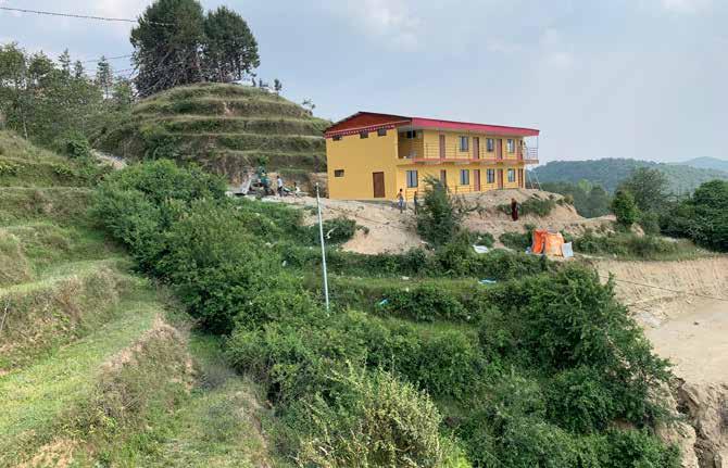 2212 COSTRUZIONE DEI DORMITORI DELLA SCUOLA DI MEDICINA TRADIZIONALE BÖN NEL DISTRETTO DI KATHMANDU NEPAL Schede di approfondimento dei progetti in corso nel 2019 40 Località: Distretto di Kathmandu,