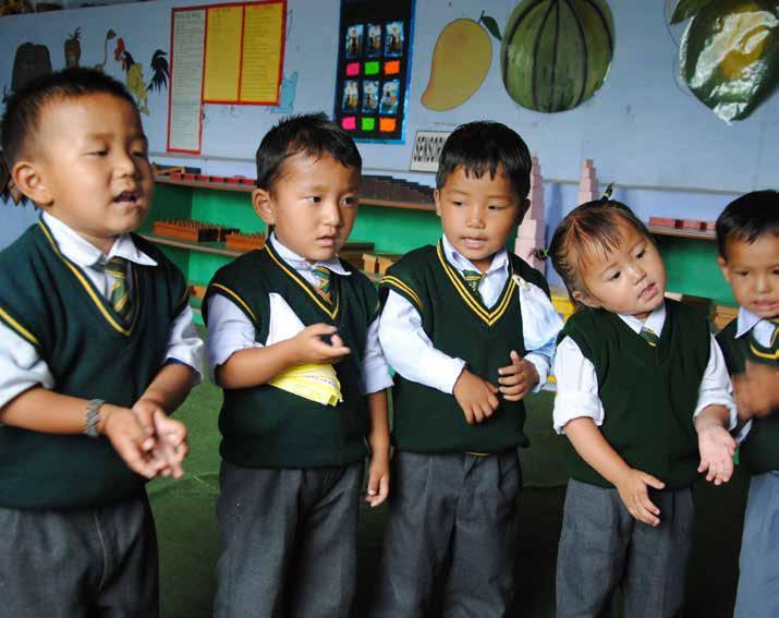INDIA TIBETAN HOMES FOUNDATION (THF) SCUOLA Codice progetto: 0501 Descrizione progetto e località di intervento: sostegno a distanza di bambini profughi tibetani presso la scuola elementare, media e