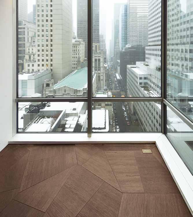 CONCESSE DA STEFANO PASQUALETTI PRIVATE APARTMENT, PLACE: MUSEUM TOWER, NEW YORK CITY USA, PRODUCT: SLIDE, TORTORA, OAK,