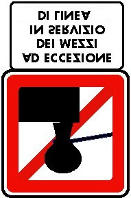 Esempio: permesso di stazionamento Esempio: a 1000 m obbligo di non superare 11 km/h H.