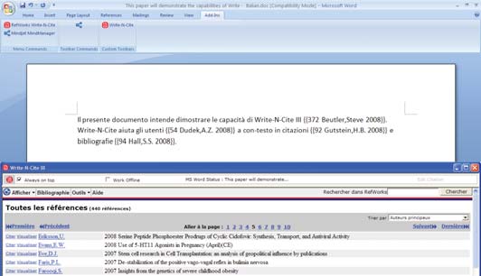 Selezionare uno s le citazionale (APA, MLA, Chicago, ecc.). 3. Fare clic su Forma a una bibliografia da un elenco di riferimen. 4. Selezionare il po di file che si desidera creare. 5.