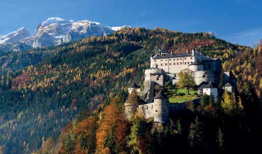 Lunghezza: 175 km fino a Salisburgo, 325 km fino a Passau Partenza: Krimml (530 km da Milano) Arrivo: Passau Tempo: 7-10 giorni Segnaletica: cartelli verdi Tauernradweg Difficoltà: facile ciclabile