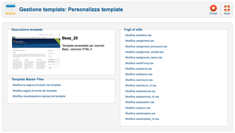 PERSONALIZZARE I TEMPLATE ESISTENTI Se state leggendo questo capitolo, presumo che avete già creato uno stile template, avete capito come lavorare con tutte le opzioni dei template disponibili, ma