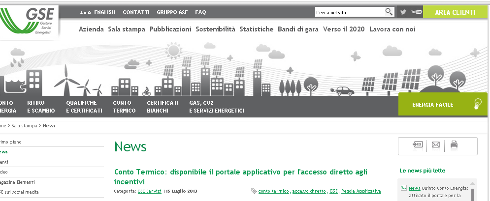 La procedura di registrazione prevede: L inserimento dei dati del Soggetto responsabile attraverso il link Operatore elettrico L inserimento dei dati del/i soggetto/i deputato/i a interfacciarsi con