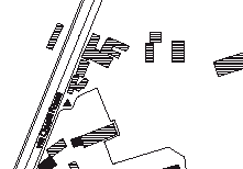 687 mq 1800 mq Biblioteca (dato approssimativo calcolato da aerofotogrammetrico) 984 mq Altri corpi (dato approssimativo calcolato da aerofotogrammetrico) superficie di pertinenza vincoli