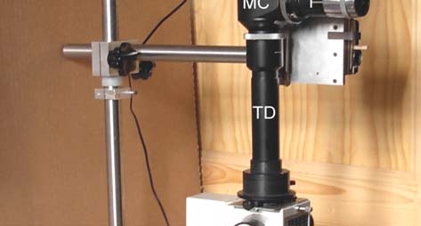 La microcamera possiede un proprio fattore d ingrandimento che va moltiplicato con quello dell oculare e dell obbiettivo principale per ottenere l ingrandimento finale.