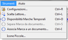 Pagina 5 di 14 Prima di iniziare il processo di firma vero e proprio, verifico la presenza di un dispositivo di firma