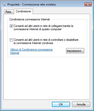 Per avviare la condivisione della connessione Internet su un computer che utilizza il sistema operativo Windows: 1 Apri il Pannello di controllo dal menu Start, quindi fai clic su Rete e Internet.